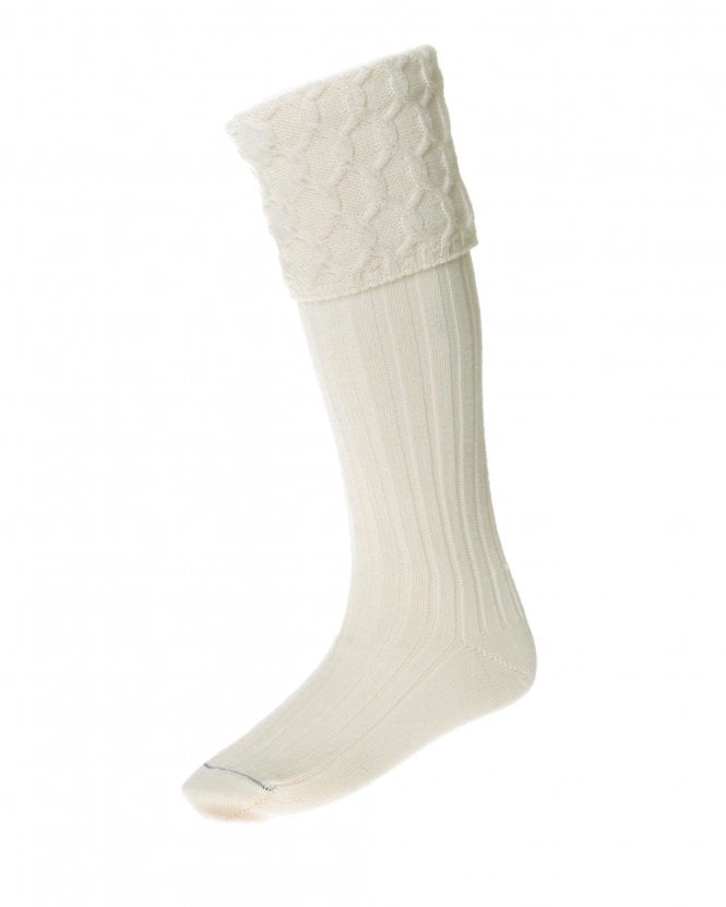 Kilt Socken Creme