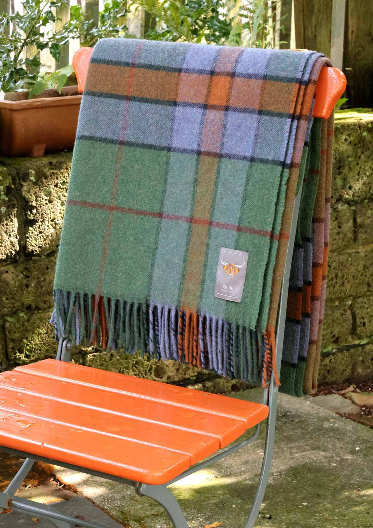 Scottish Plaid Green Squares