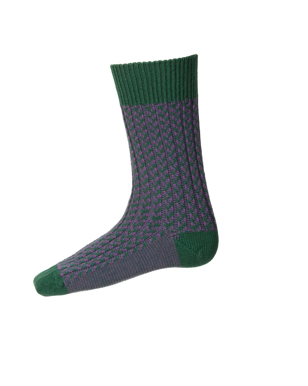 Tartan Socken Männer Distel